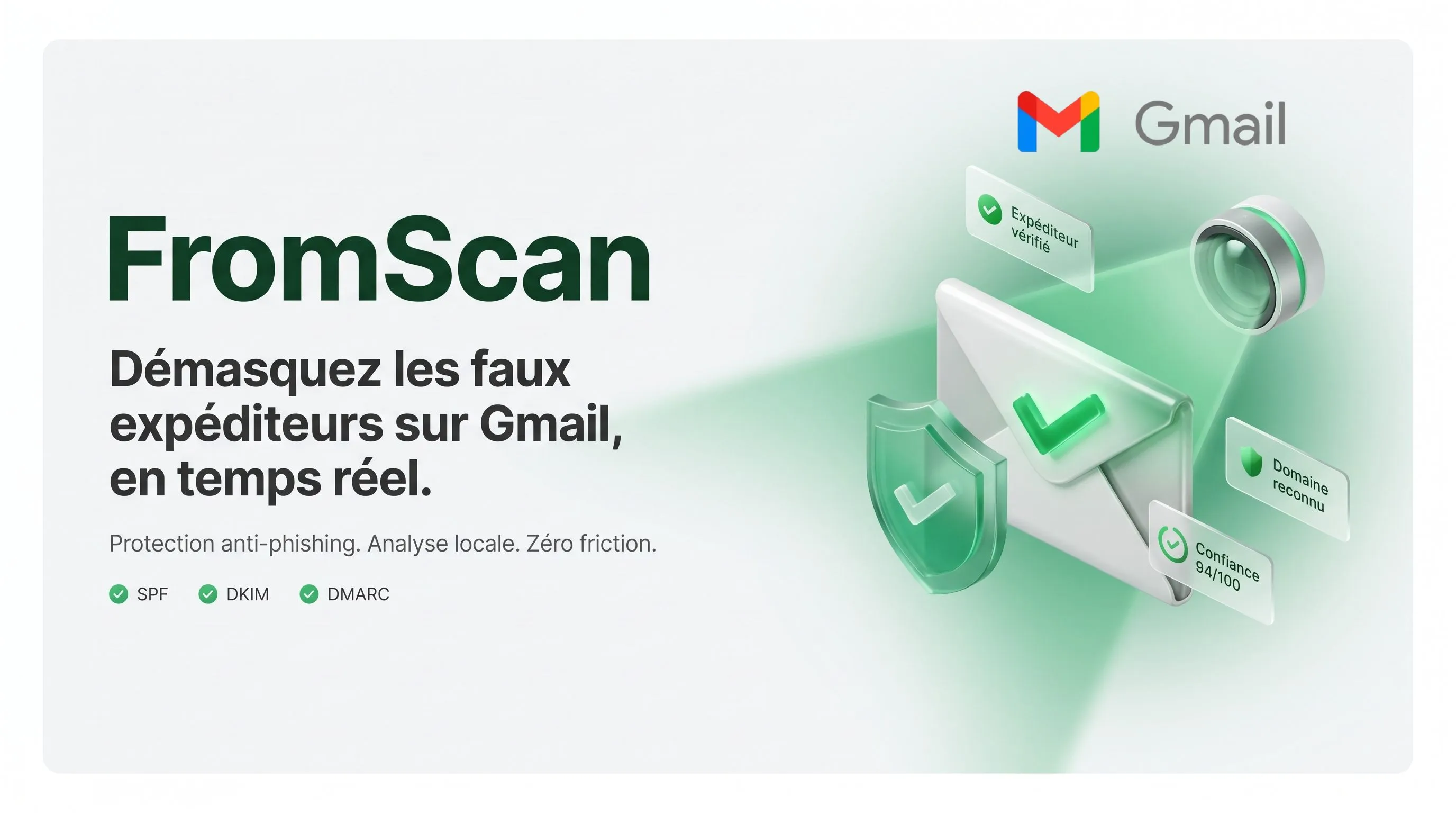 Aperçu de FromScan dans Gmail